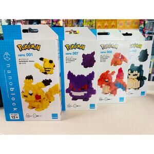 KAWADA Officially Licensed Pokemon Nanoblocks